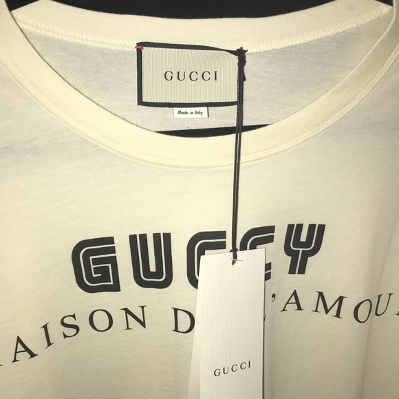 Gucci (Guccy) Oversize Snake Print T-Shirt - Picture 5 of 6